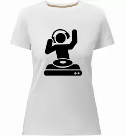 Женская премиум футболка Boris Brejcha DJ Черный фото