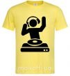Мужская футболка DJ PLAYING Лимонный фото
