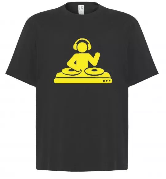 Футболка Оверсайз DJ ACID Черный фото