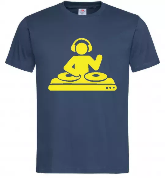 Мужская футболка DJ ACID Темно-синий фото