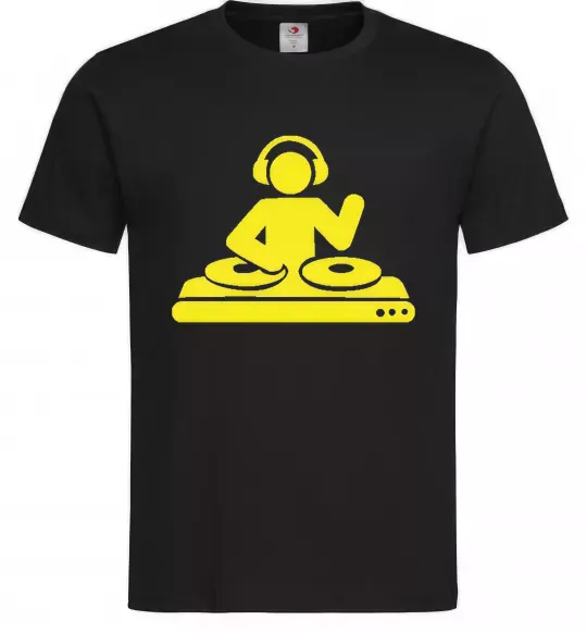 Мужская футболка DJ ACID Черный фото