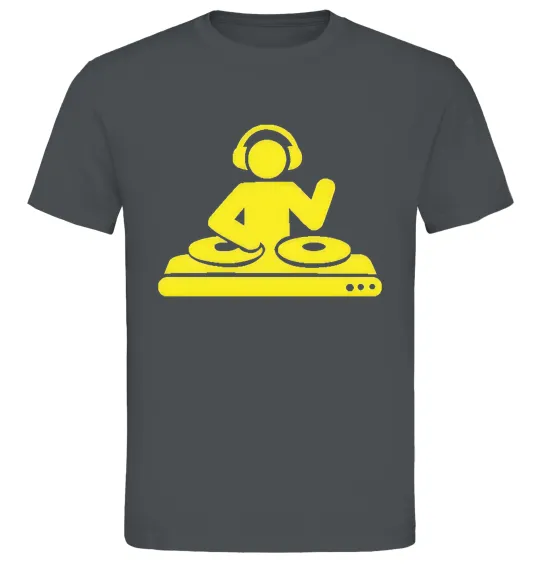 Мужская футболка DJ ACID Графит фото