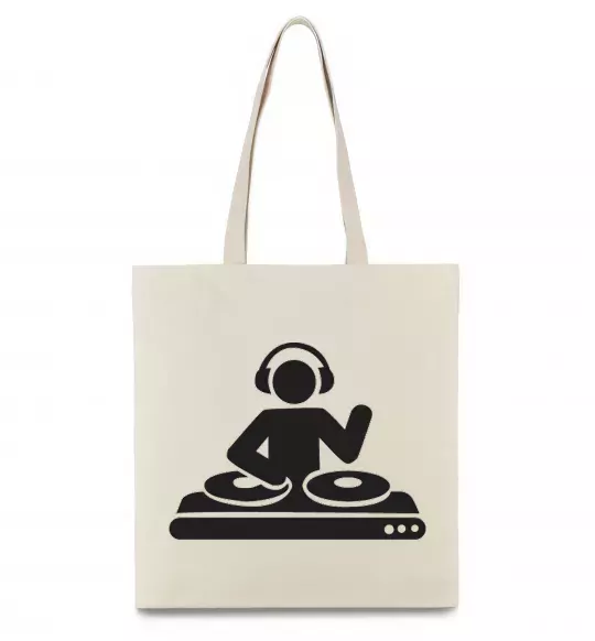 Еко-сумка DJ ACID Бежевий фото