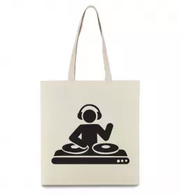 Эко-сумка DJ ACID Бежевый фото