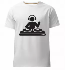 Мужская премиум футболка Boris Brejcha Белый фото