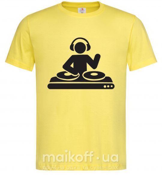 Чоловіча футболка DJ ACID Лимонний фото