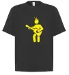 Футболка Оверсайз GUITAR-MAN Чорний фото