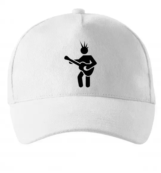 Кепка GUITAR-MAN Білий фото