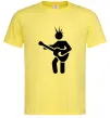 Чоловіча футболка GUITAR-MAN Лимонний фото