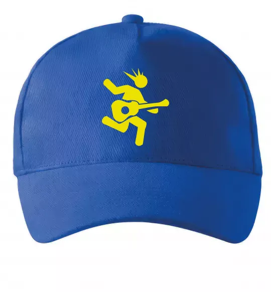 Кепка GUITAR JUMP Ярко-синий фото