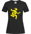 Женская футболка GUITAR JUMP Черный фото