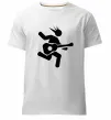Чоловіча преміум футболка GUITAR JUMP Білий фото