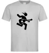 Чоловіча футболка GUITAR JUMP Сірий фото