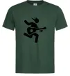 Чоловіча футболка GUITAR JUMP Темно-зелений фото