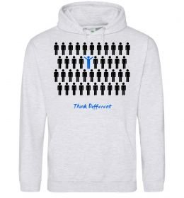 Чоловіча толстовка (худі) THINK DFFERENT Чоловіча толстовка (худі) THINK DFFERENT