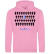 Женская толстовка (худи) THINK DFFERENT Розовый фото