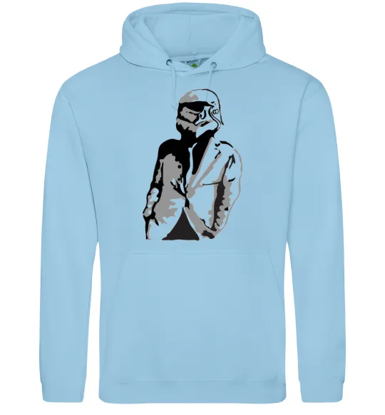 Чоловіча толстовка (худі) STAR WAR Блакитний фото