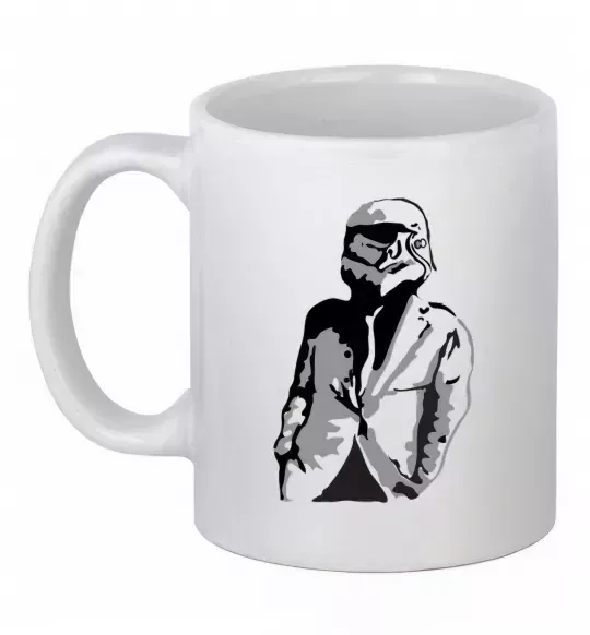 Чашка керамическая STAR WAR Белый фото