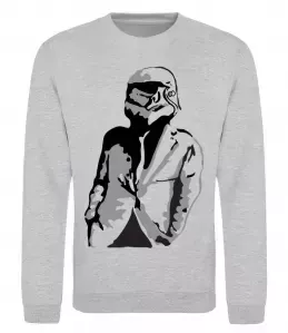 Свитшот STAR WAR Серый меланж фото