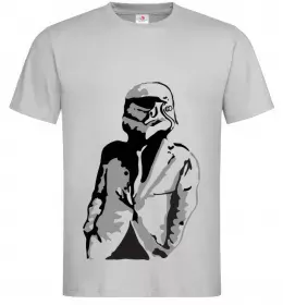 Мужская футболка STAR WAR Серый фото