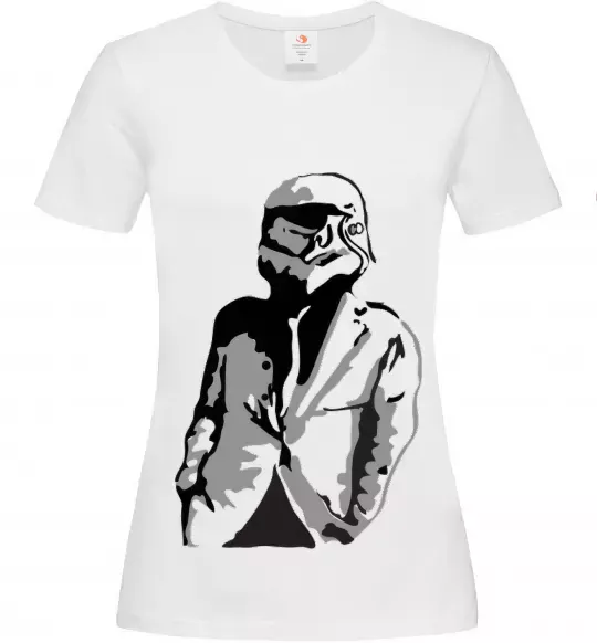 Женская футболка STAR WAR Белый фото