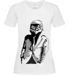 Женская футболка STAR WAR Белый фото