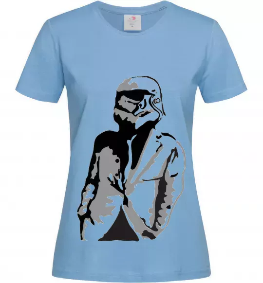 Женская футболка STAR WAR Голубой фото