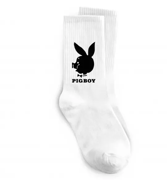 Носки PIGBOY Белый фото
