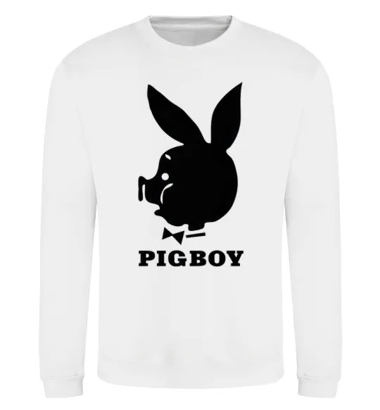 Світшот PIGBOY Білий фото