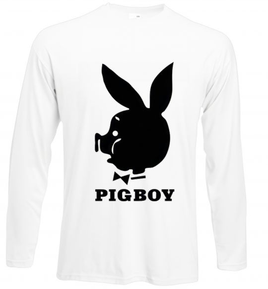 Лонгслів PIGBOY Білий фото