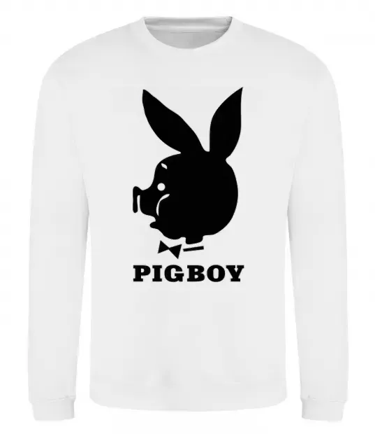 Світшот PIGBOY Білий фото