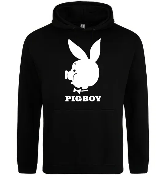 Жіноча толстовка (худі) PIGBOY Чорний фото