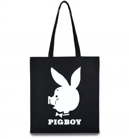 Еко-сумка PIGBOY Чорний фото