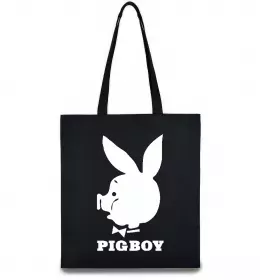 Эко-сумка PIGBOY Черный фото