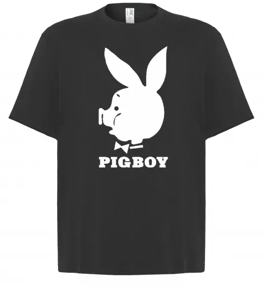 Футболка Оверсайз PIGBOY Черный фото