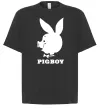Футболка Оверсайз PIGBOY Черный фото