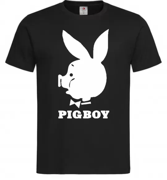 Мужская футболка PIGBOY Черный фото