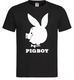 Мужская футболка PIGBOY Черный фото