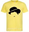 Чоловіча футболка CHARLIE CHAPLIN Лимонний фото