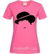 Жіноча футболка CHARLIE CHAPLIN Яскраво-рожевий фото