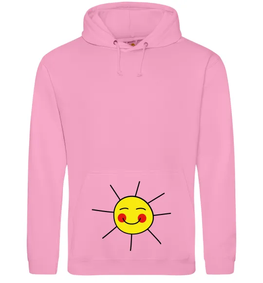 Женская толстовка (худи) Маленьке сонечко Розовый фото