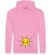Женская толстовка (худи) Маленьке сонечко Розовый фото