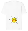 Футболка Оверсайз Маленьке сонечко Белый фото