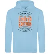 Чоловіча толстовка (худі) LIMITED EDITION Блакитний Чоловіча толстовка (худі) LIMITED EDITION Блакитний фото