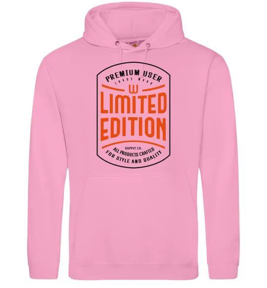 Женская толстовка (худи) LIMITED EDITION Розовый фото