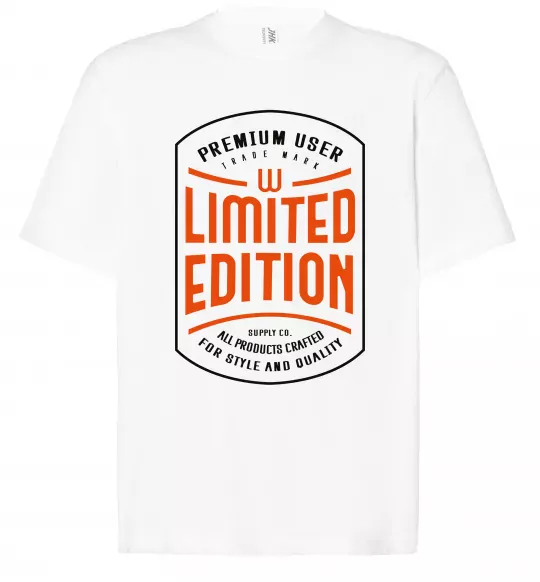 Футболка Оверсайз LIMITED EDITION Белый фото