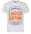 Чоловіча футболка LIMITED EDITION Білий Чоловіча футболка LIMITED EDITION Білий фото