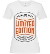 Жіноча футболка LIMITED EDITION Білий Жіноча футболка LIMITED EDITION Білий фото