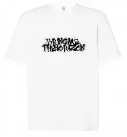 Футболка Оверсайз BMTH Crooked young Чорний фото