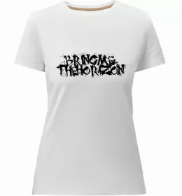 Жіноча преміум футболка Bring me the Horizon черепи Чорний фото